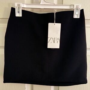 Zara black miniskirt